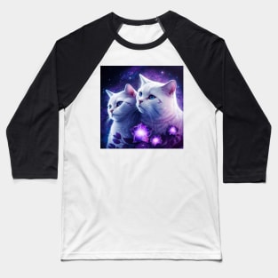 White British Shorthairs In Love Baseball T-Shirt